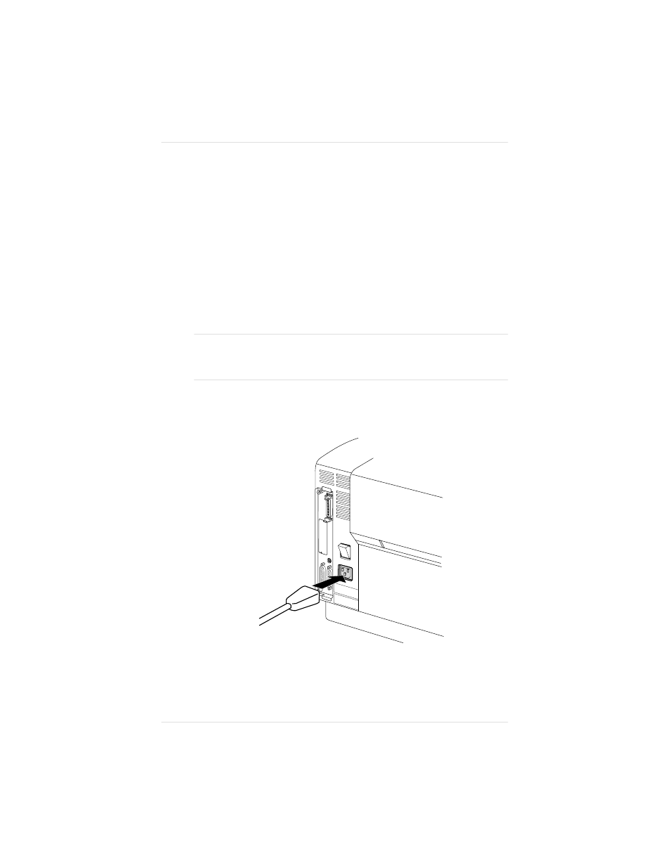 Starting the printer, Connecting the power cord | IBM 1800409-001A User Manual | Page 75 / 436