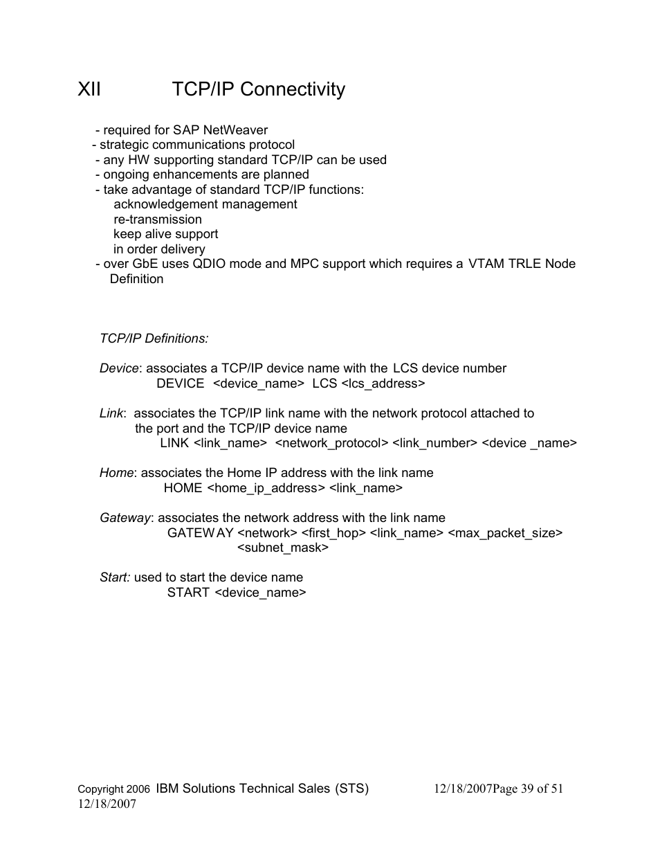 Xii tcp/ip connectivity | IBM DB2 V8 User Manual | Page 39 / 51