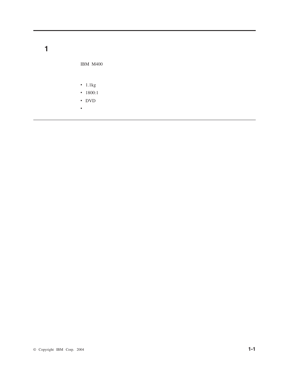 IBM M400 User Manual | Page 15 / 86