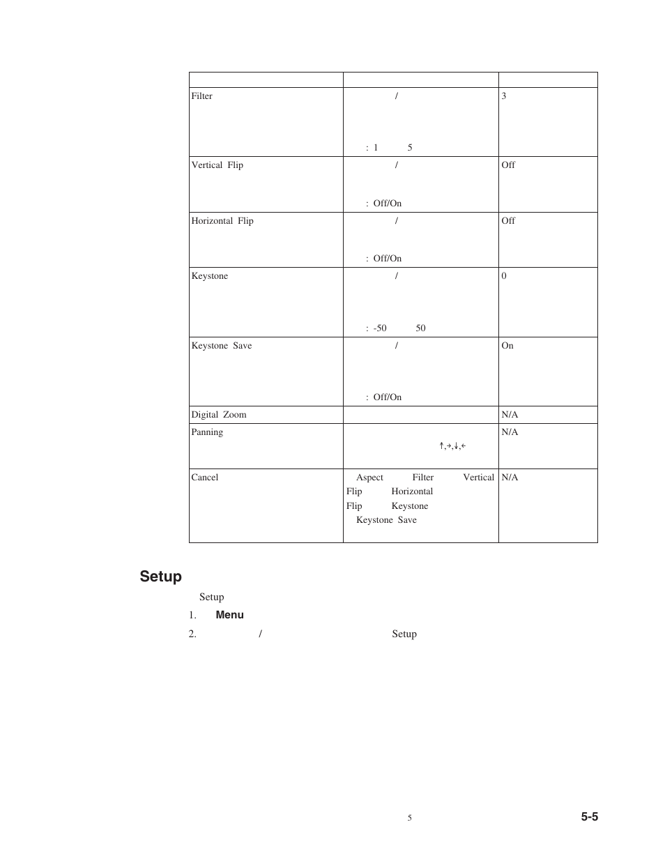 Setup | IBM M400 User Manual | Page 37 / 86