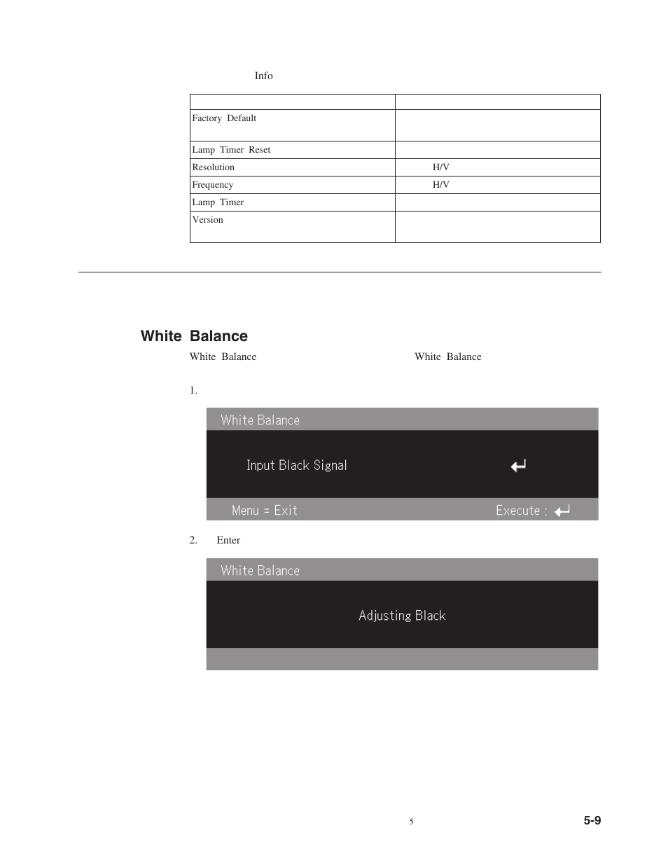 White balance | IBM M400 User Manual | Page 41 / 86