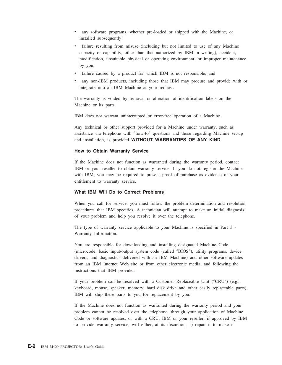 IBM M400 User Manual | Page 60 / 86