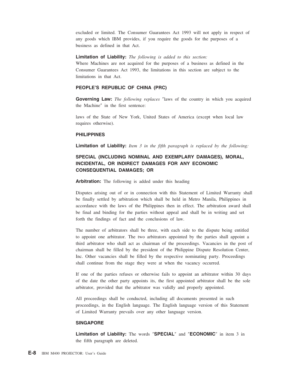 IBM M400 User Manual | Page 66 / 86