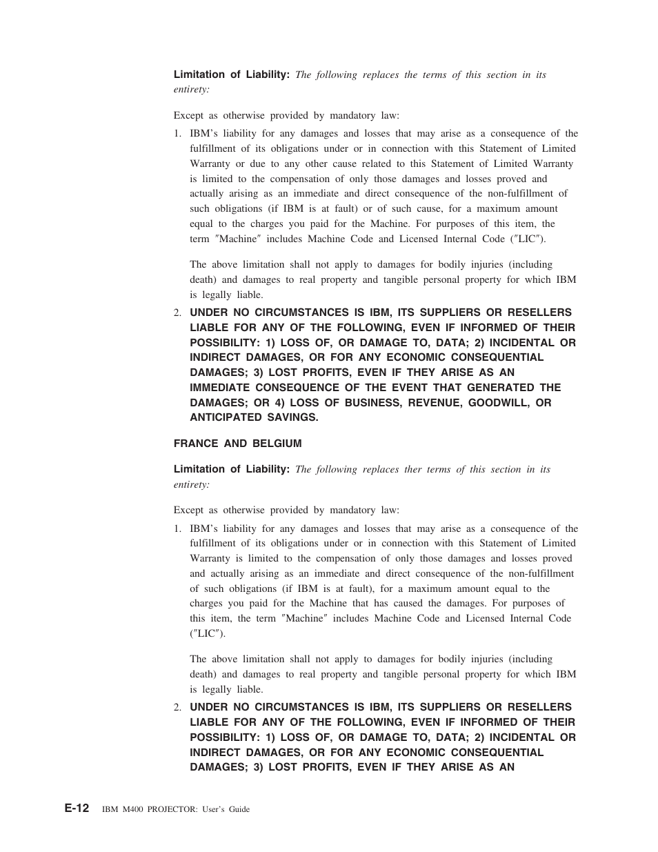 IBM M400 User Manual | Page 70 / 86