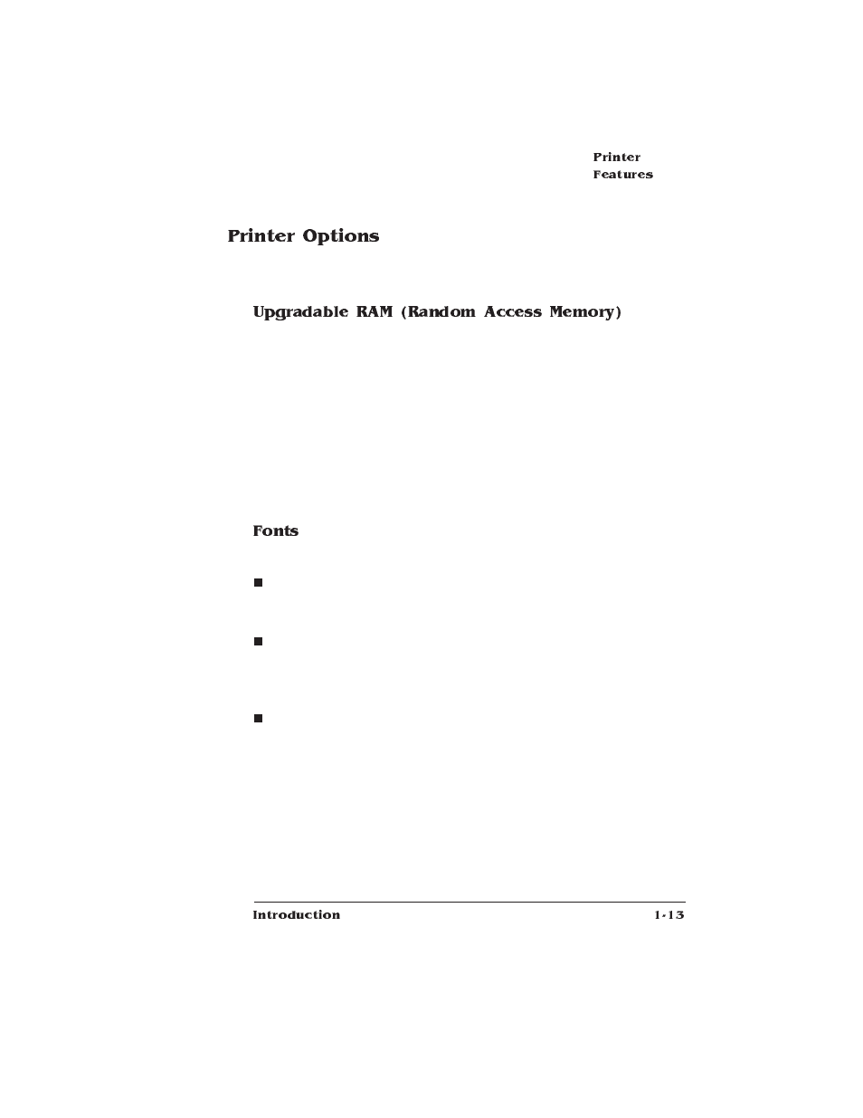 Printer options | IBM Print System QMS 1725E User Manual | Page 21 / 94
