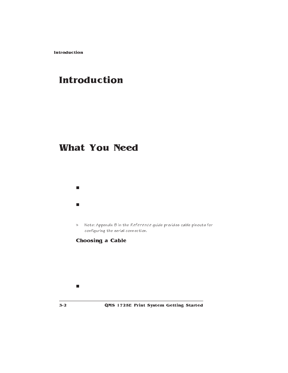 Introduction, What you need | IBM Print System QMS 1725E User Manual | Page 42 / 94