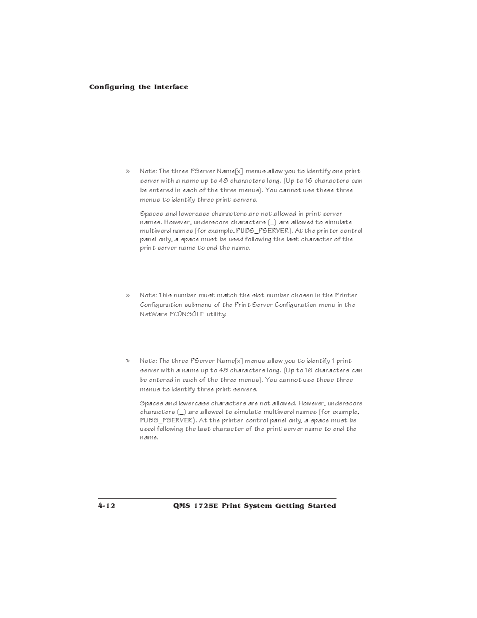 IBM Print System QMS 1725E User Manual | Page 64 / 94