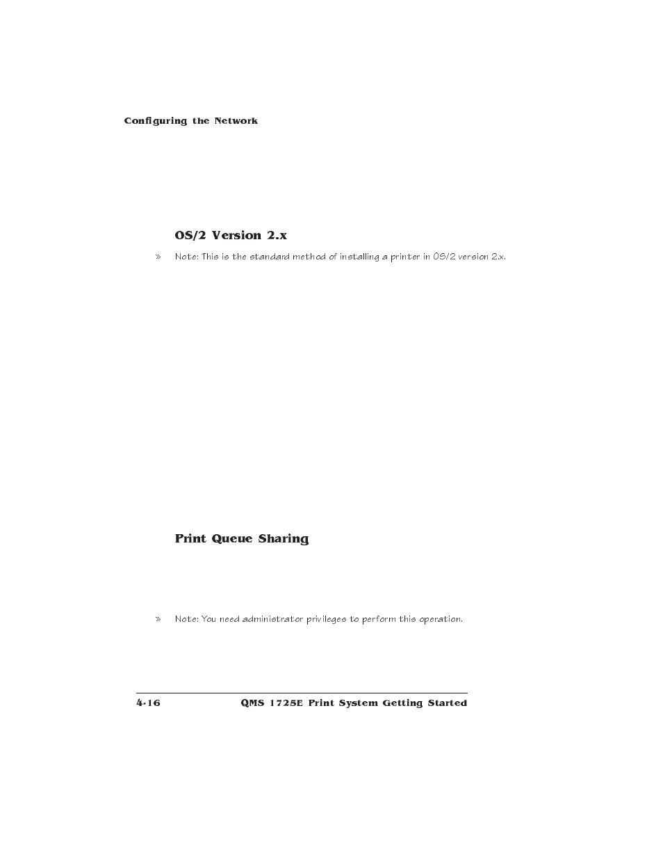 IBM Print System QMS 1725E User Manual | Page 68 / 94