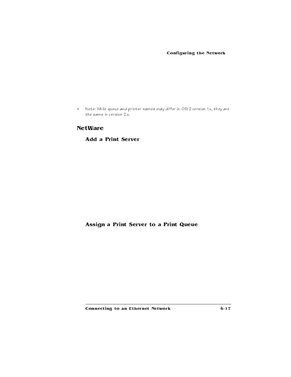 Netware | IBM Print System QMS 1725E User Manual | Page 69 / 94