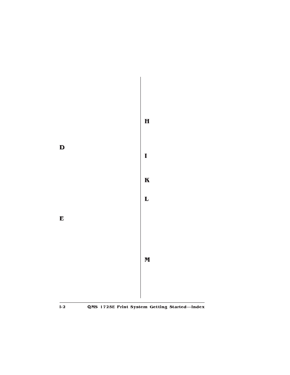 IBM Print System QMS 1725E User Manual | Page 92 / 94