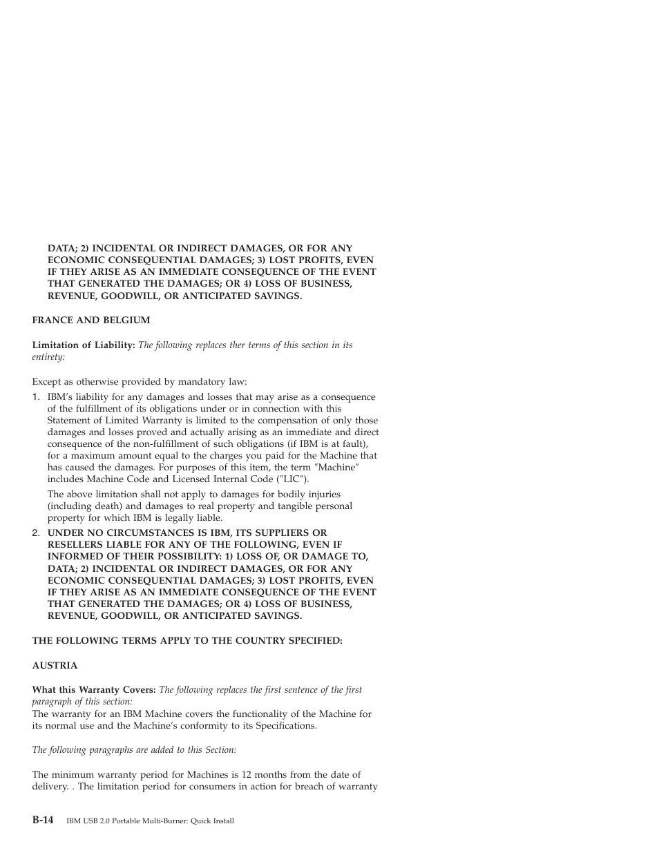 IBM 22P9189 User Manual | Page 126 / 138