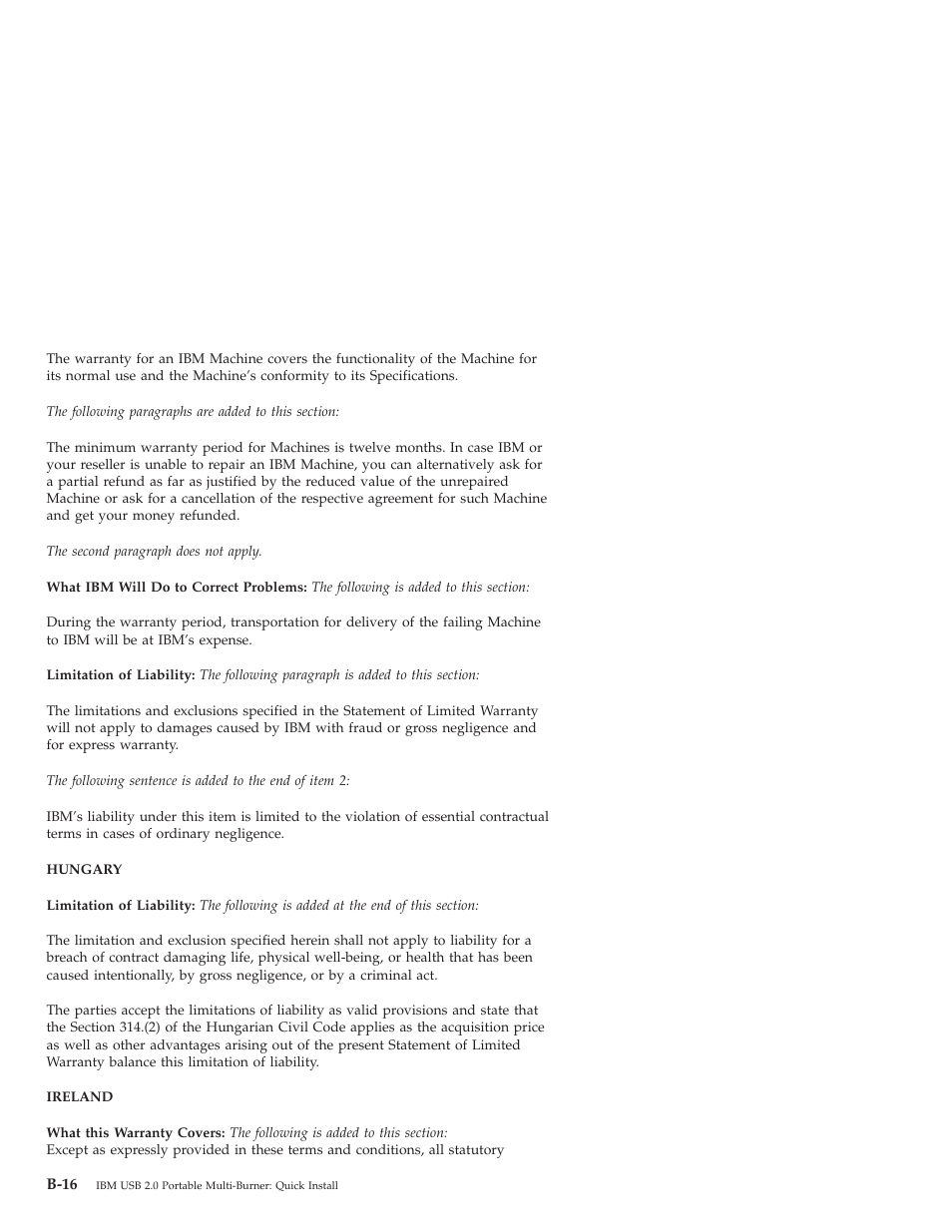IBM 22P9189 User Manual | Page 128 / 138