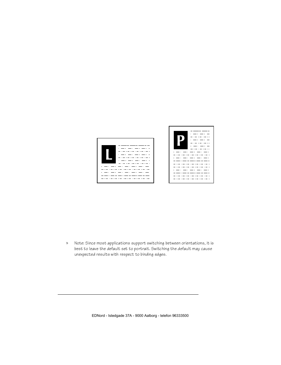 Selecting page orientation | IBM QMS 4525 User Manual | Page 88 / 180