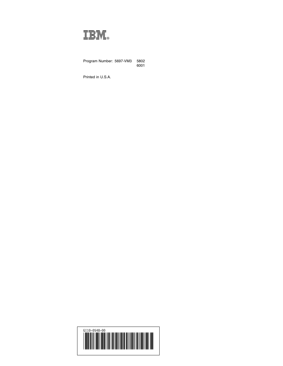 IBM TIVOLI ADSTAR 5697-VM3 User Manual | Page 62 / 62