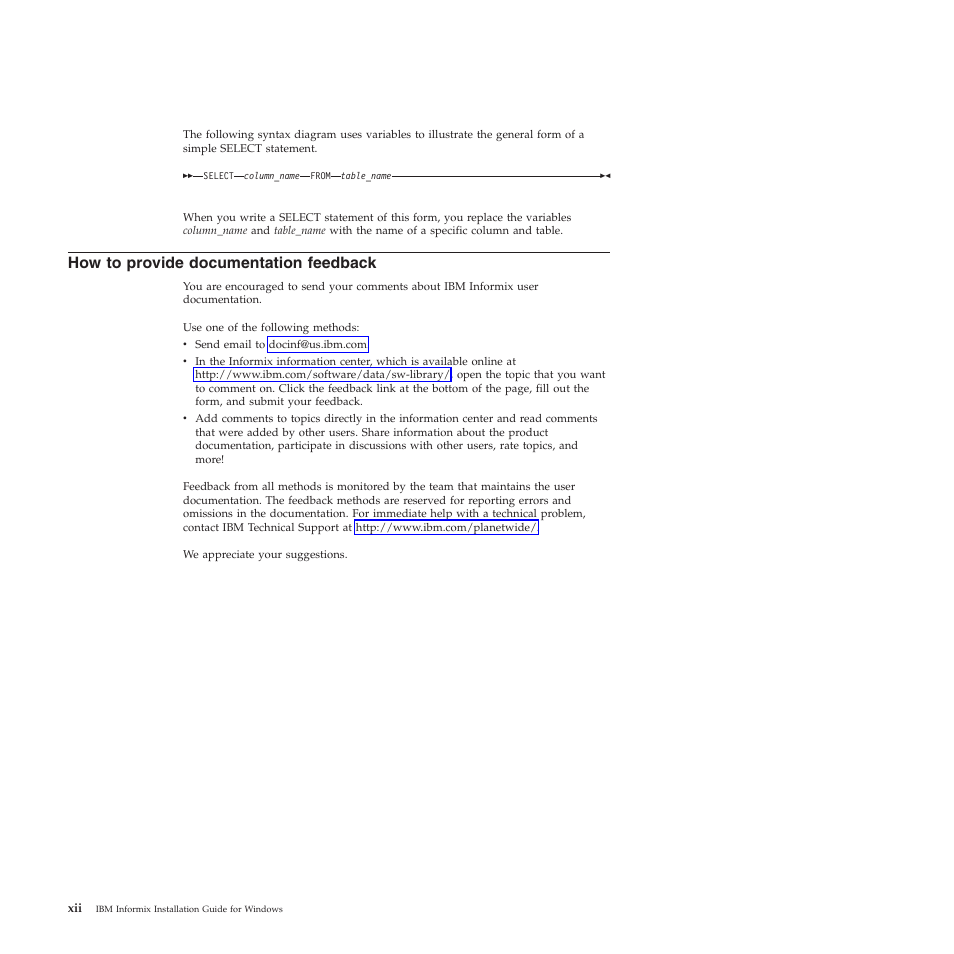How to provide documentation feedback | IBM GC23-7753-05 User Manual | Page 14 / 56