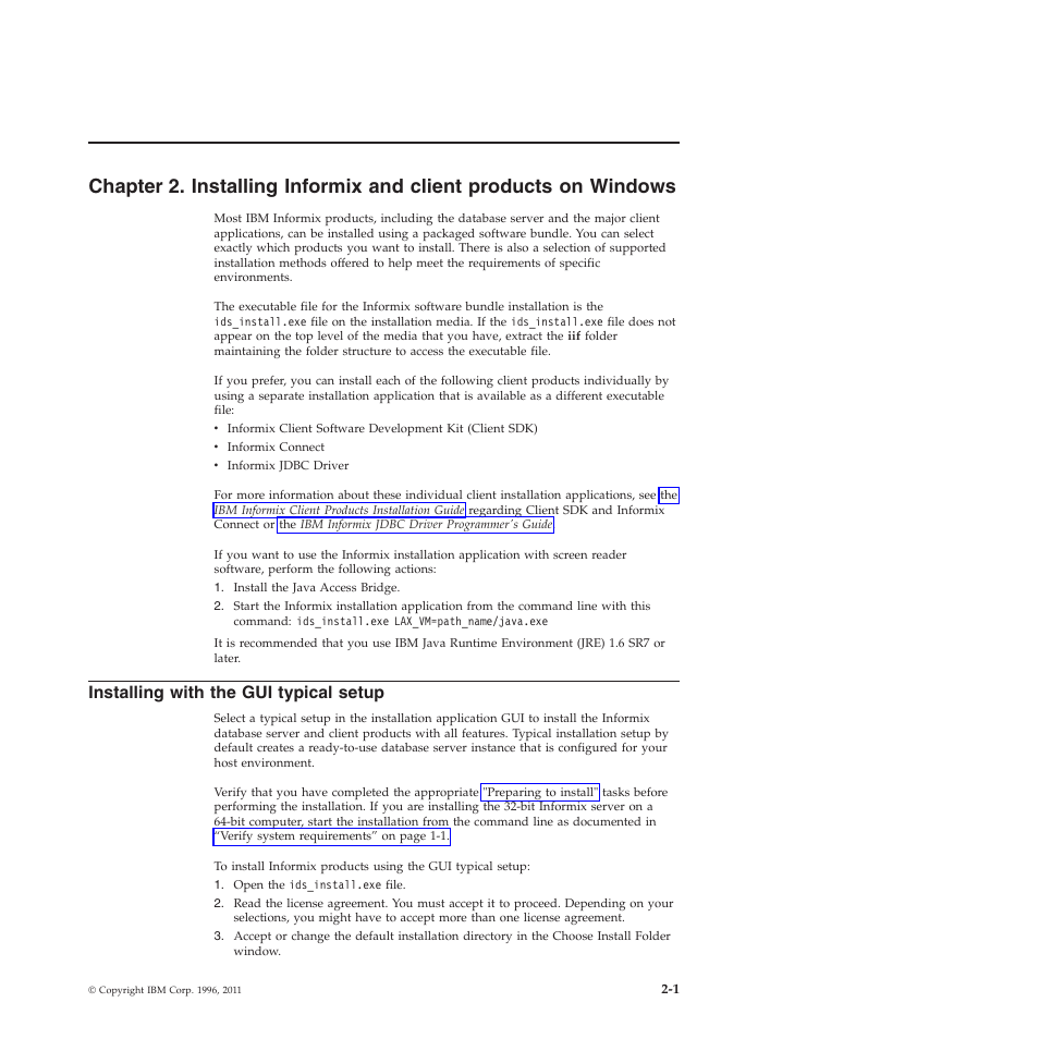 Installing with the gui typical setup | IBM GC23-7753-05 User Manual | Page 21 / 56
