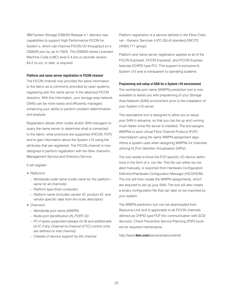 IBM Z10 BUISNESS CLASS Z10 BC User Manual | Page 23 / 67