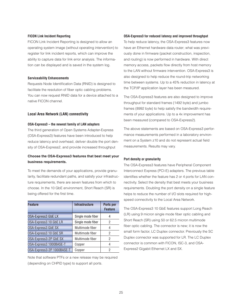 IBM Z10 BUISNESS CLASS Z10 BC User Manual | Page 25 / 67