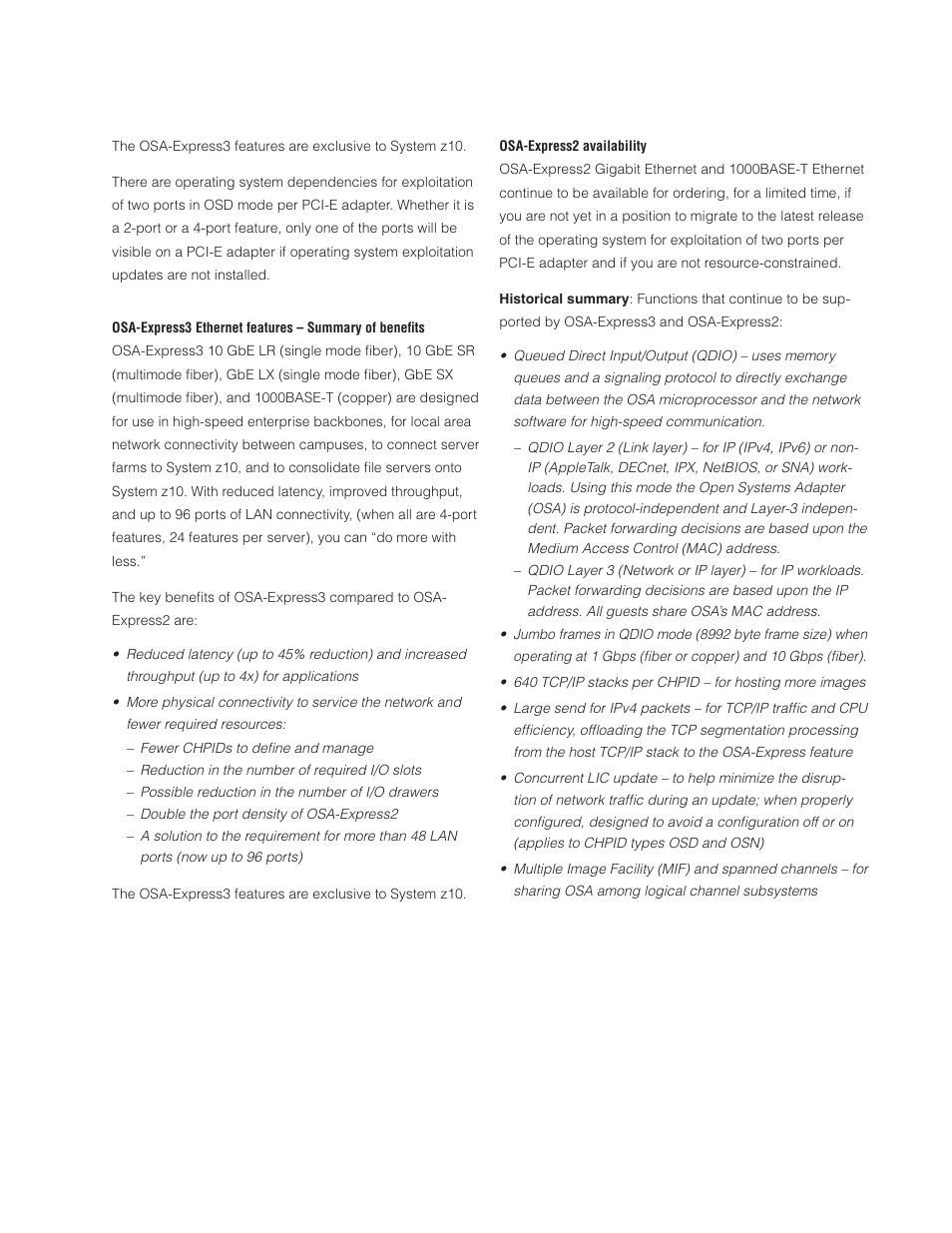 IBM Z10 BUISNESS CLASS Z10 BC User Manual | Page 26 / 67