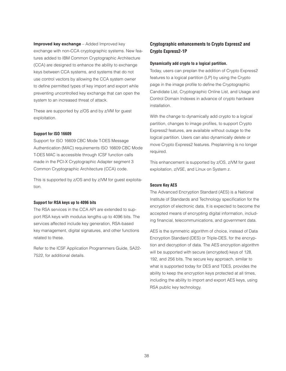 IBM Z10 BUISNESS CLASS Z10 BC User Manual | Page 38 / 67