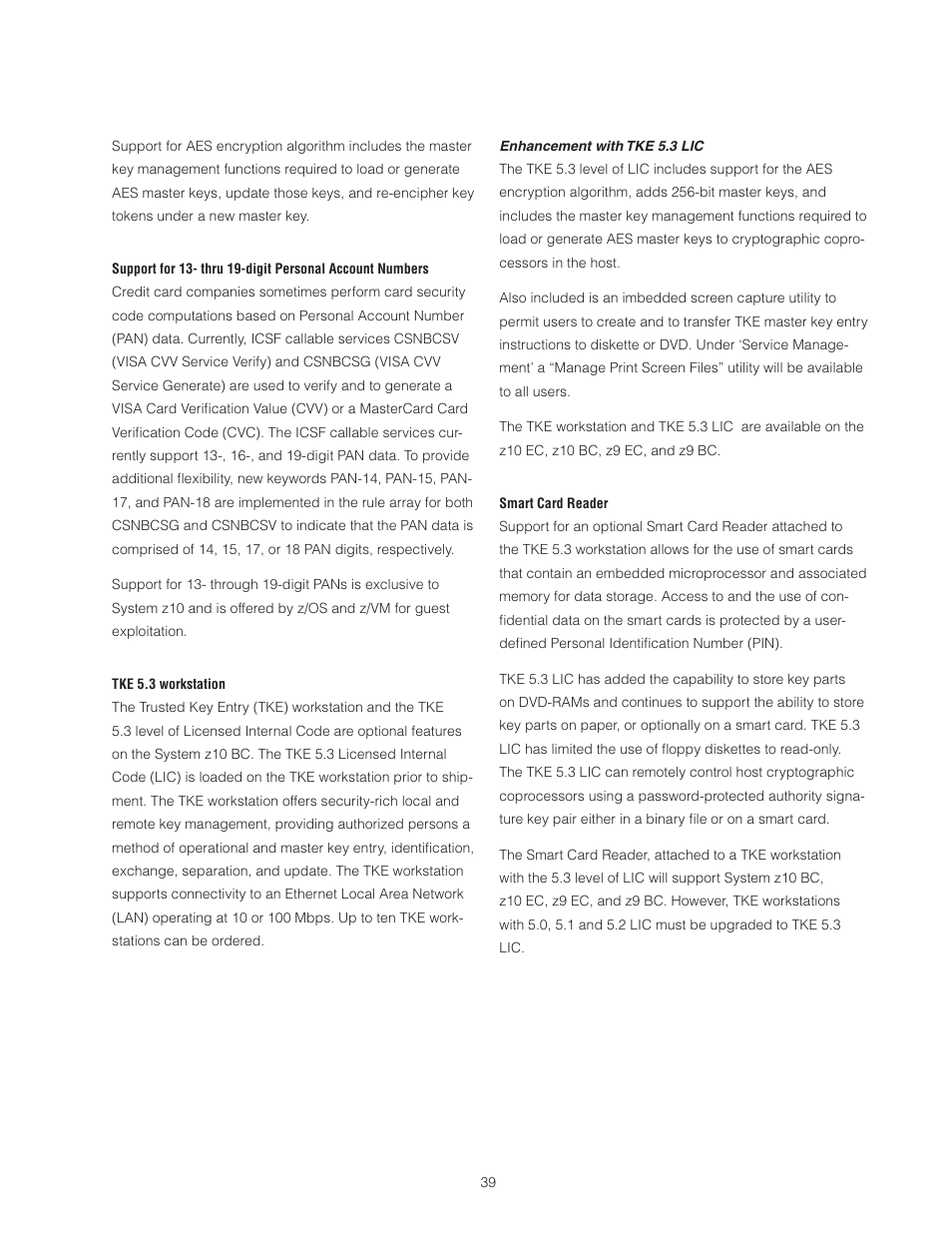 IBM Z10 BUISNESS CLASS Z10 BC User Manual | Page 39 / 67
