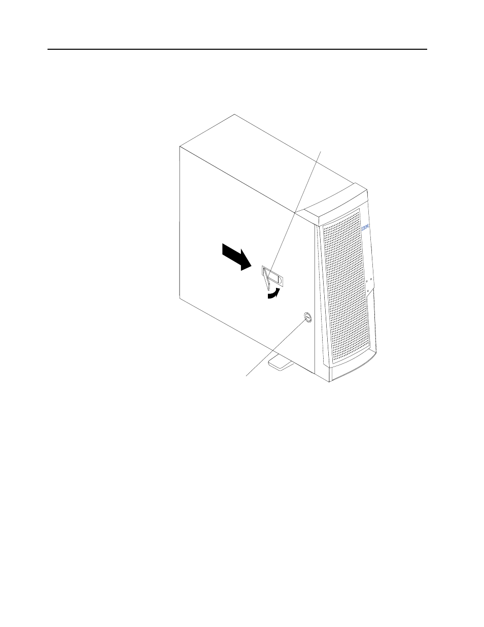 Installing the side cover | IBM 220 User Manual | Page 70 / 148