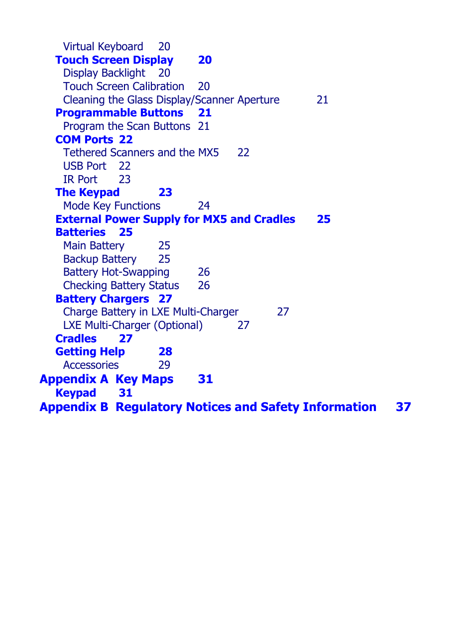 IBM MX5 User Manual | Page 4 / 41