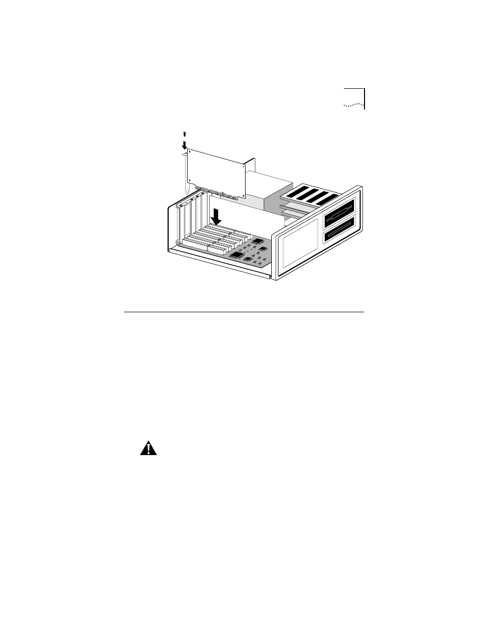 Figure2-4 installing the adapter, Connecting to the network, Connecting to the network 2-7 | IBM 09-0572-000 User Manual | Page 25 / 101