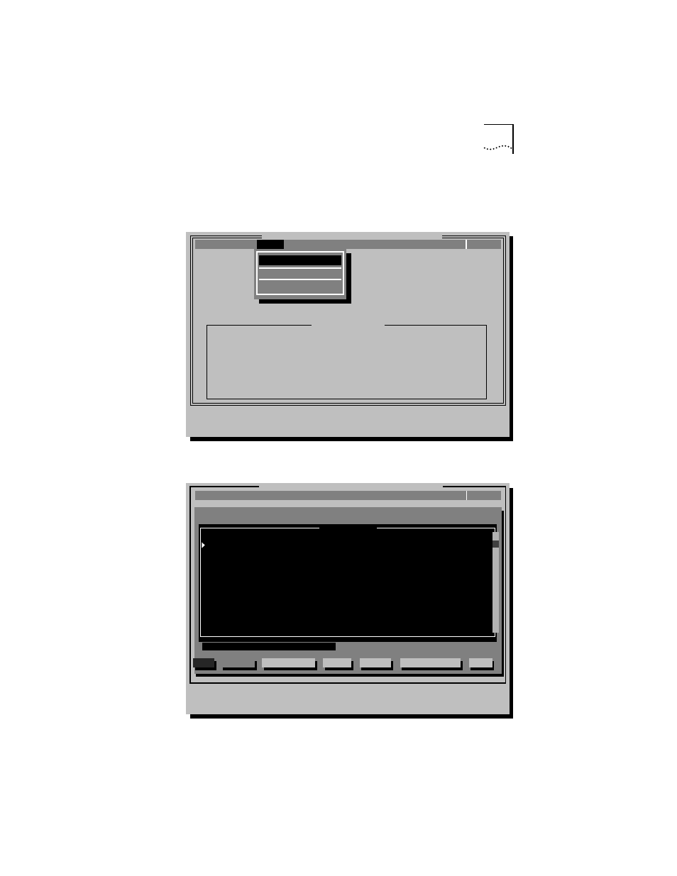 Figure7-3 test menu, Figure7-4 run tests dialog box | IBM 09-0572-000 User Manual | Page 62 / 101