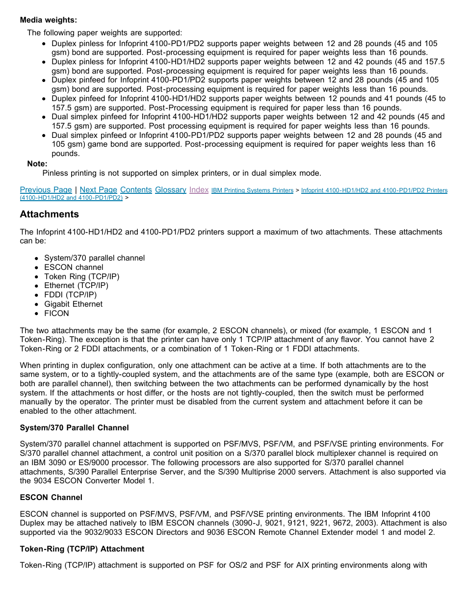 Attachments | IBM 4100 User Manual | Page 4 / 5