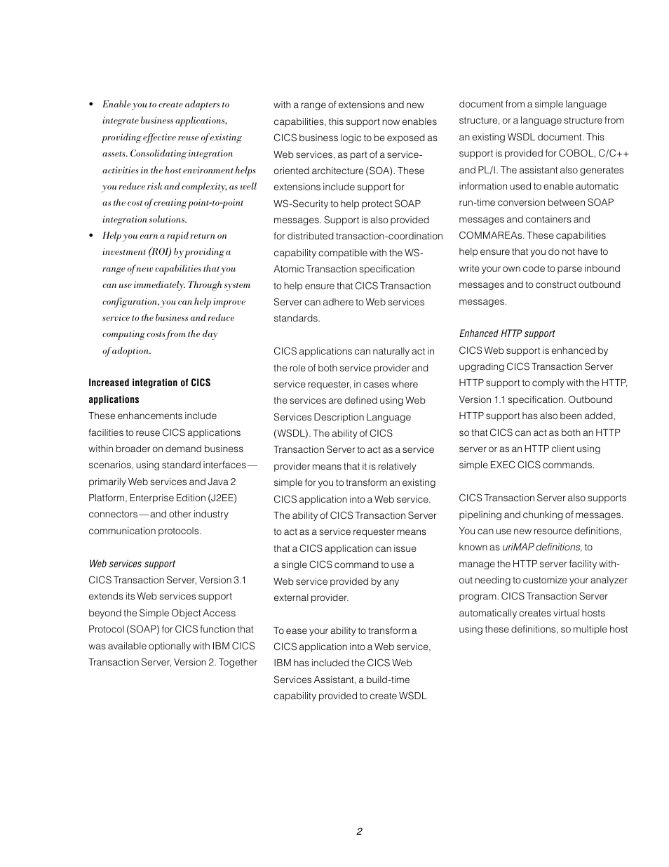 IBM 3.1 User Manual | Page 2 / 12