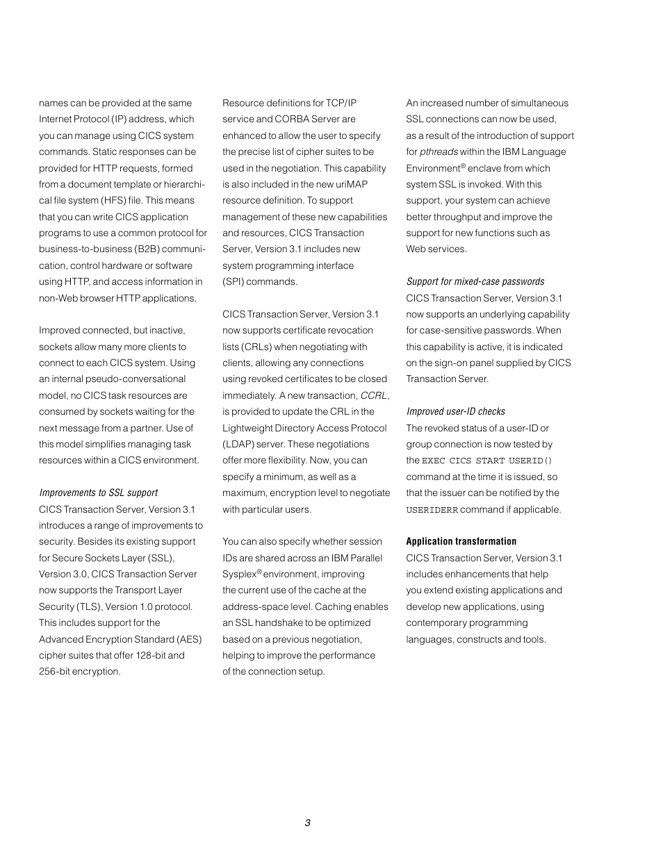 IBM 3.1 User Manual | Page 3 / 12