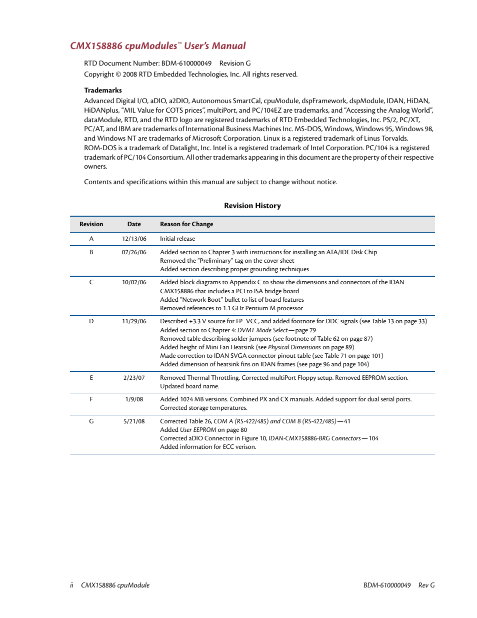 IBM BDM-610000049 User Manual | Page 2 / 120