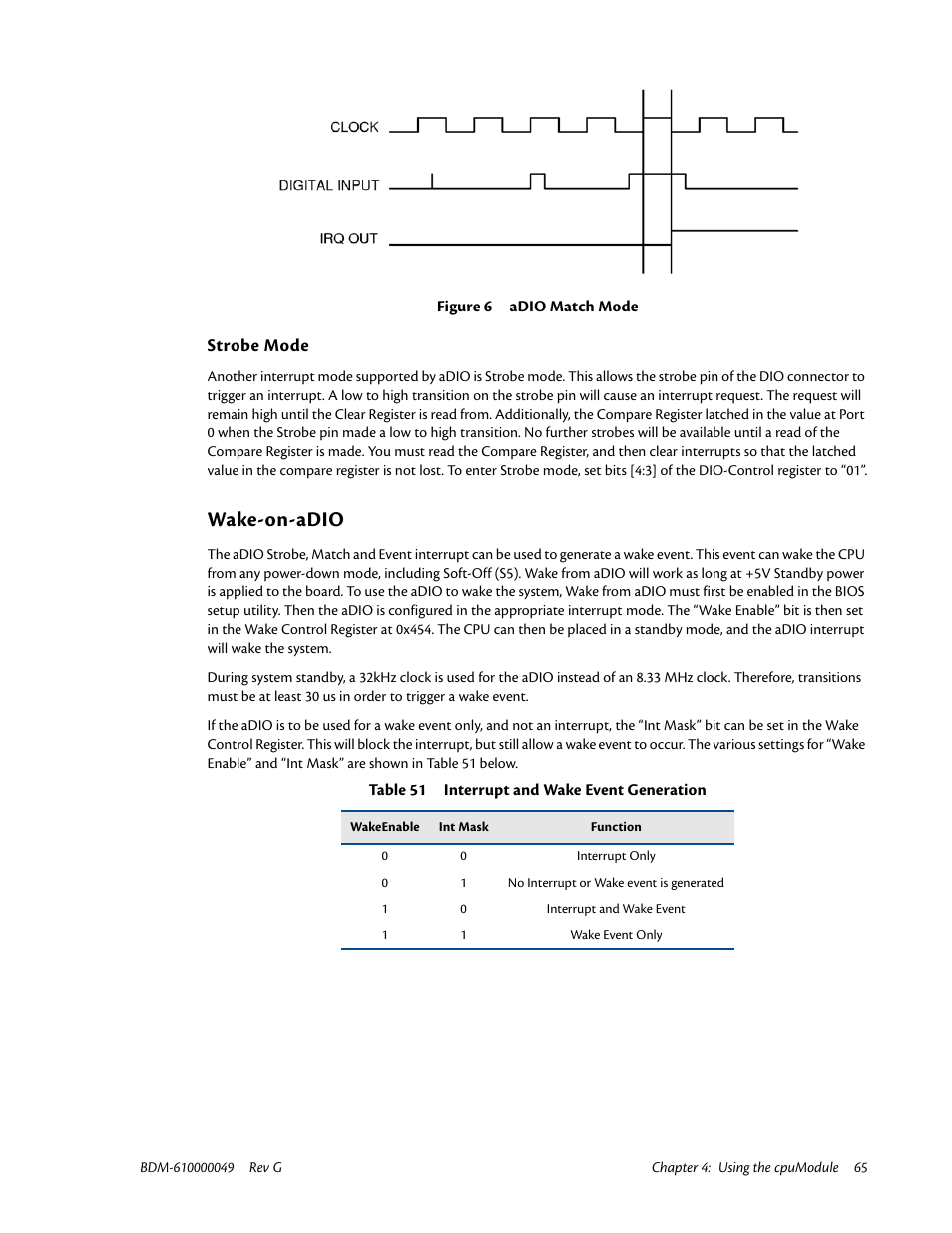 Strobe mode, Wake-on-adio | IBM BDM-610000049 User Manual | Page 75 / 120
