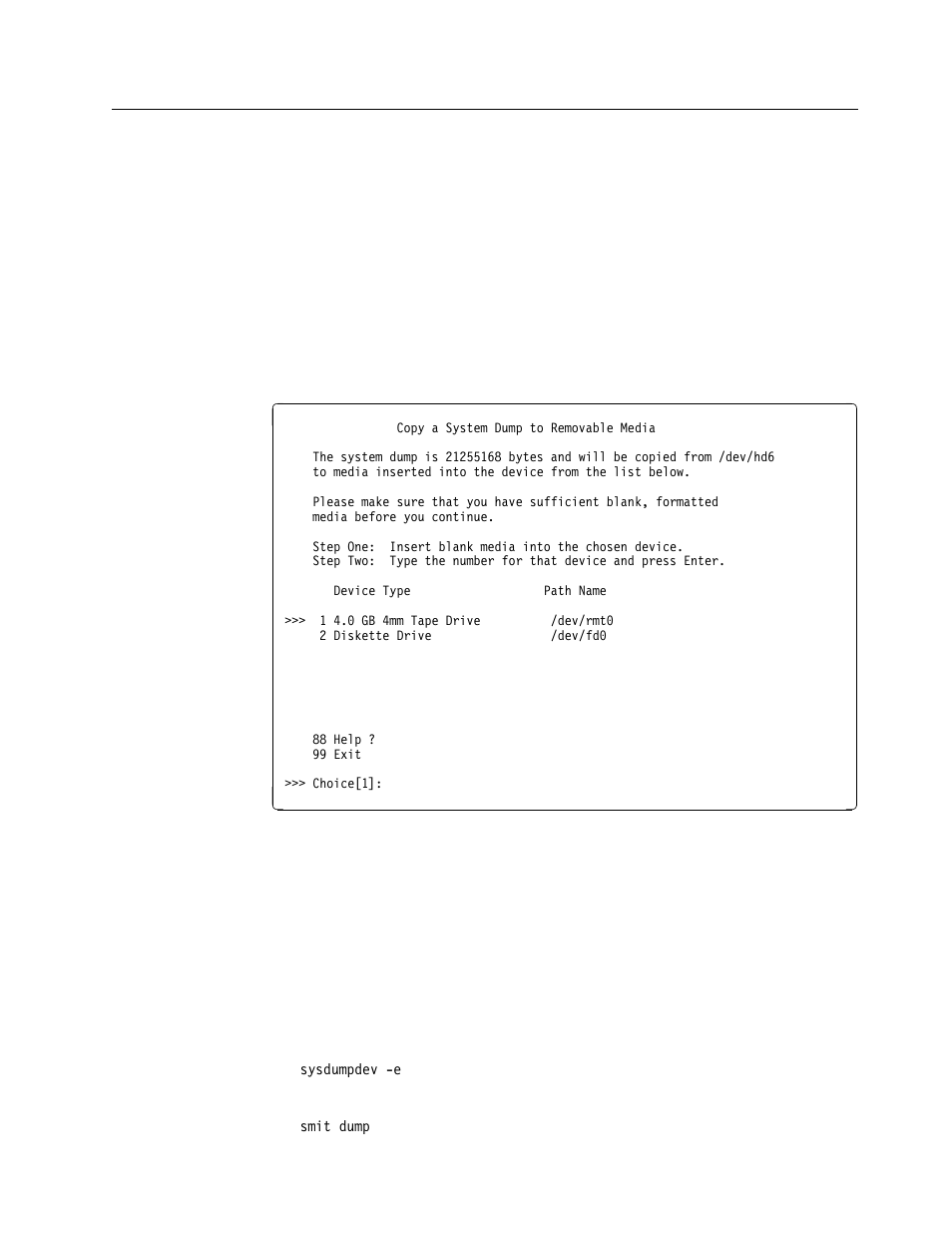 3 system dump support, 1 defining a directory for the system dump | IBM RS/6000 User Manual | Page 103 / 228