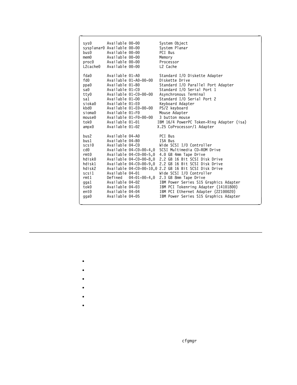 2 pci adapter configuration | IBM RS/6000 User Manual | Page 126 / 228
