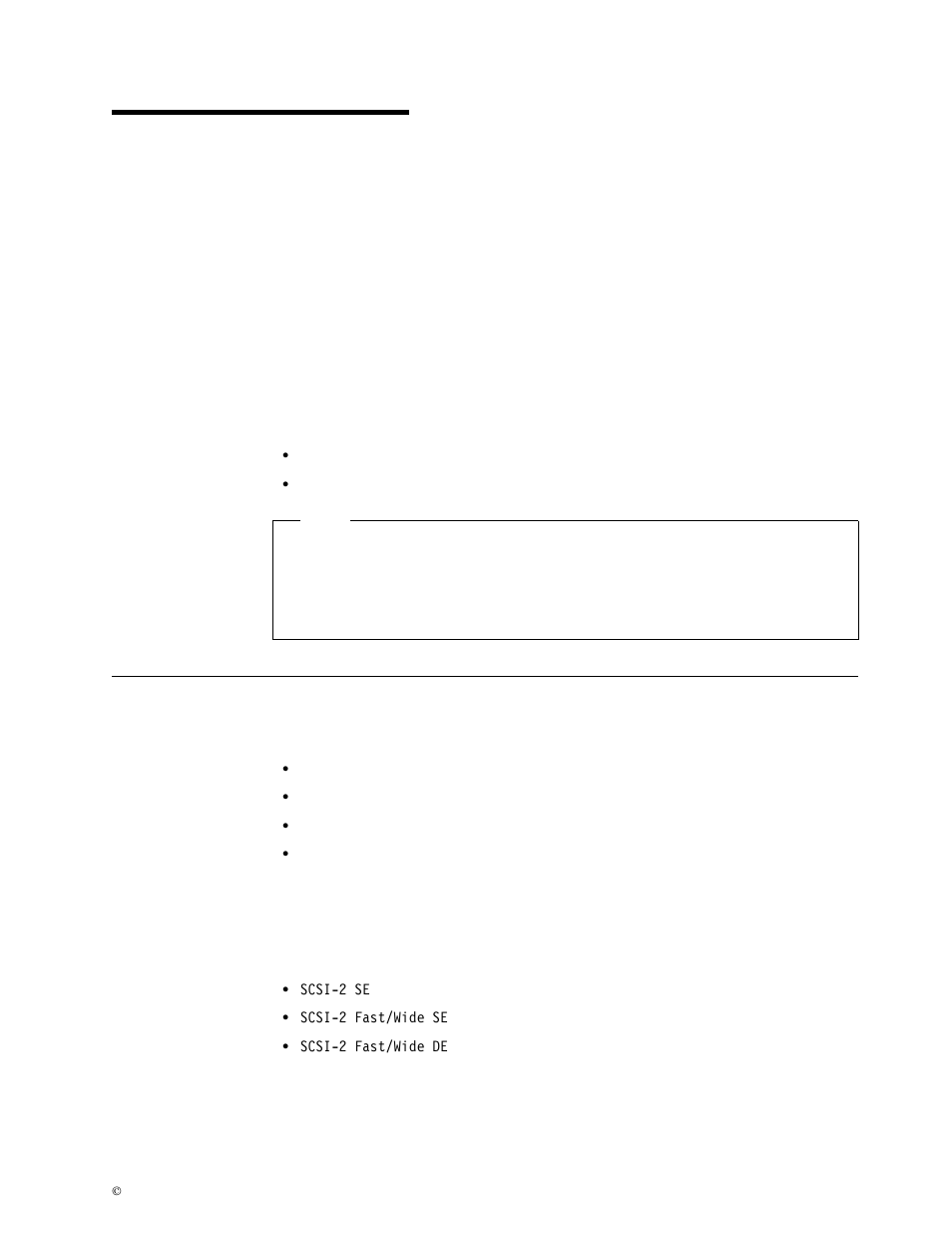 Chapter 7. scsi cabling, 1 general scsi considerations, 1 scsi bus length | IBM RS/6000 User Manual | Page 161 / 228
