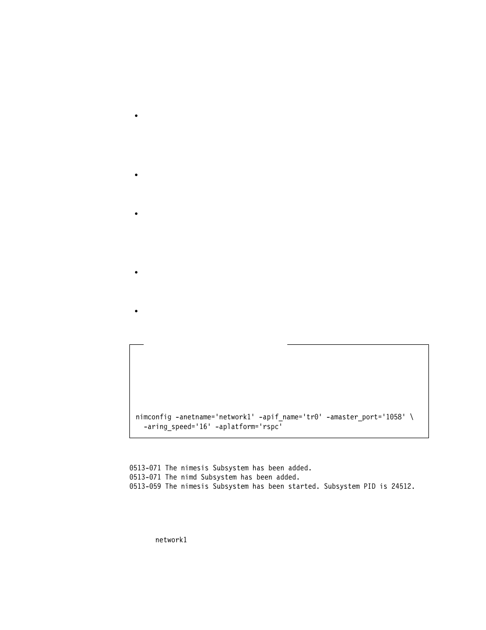 3 nim master activation | IBM RS/6000 User Manual | Page 186 / 228