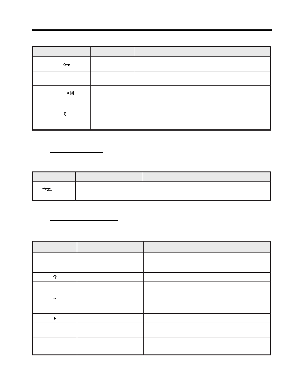 Mode symbols, Reminder symbols, Shift symbols | Setup menus, controls, and indicators, Shift and mode symbols | IBM 1483DSV User Manual | Page 62 / 141