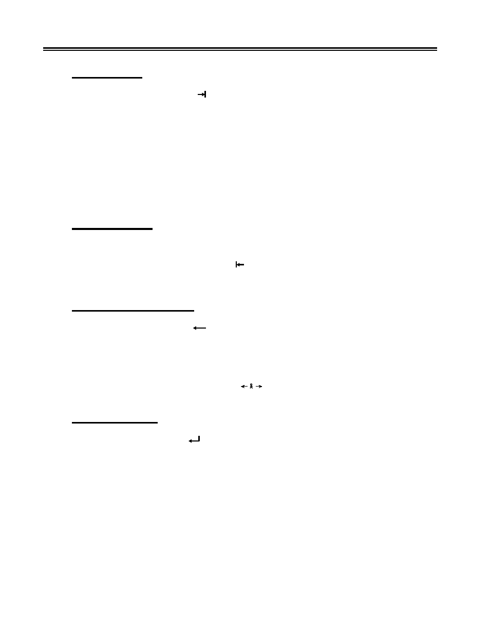 Backspacing, Backtabbing, Cursor tabbing | New line, Forward tab key, Forward tab, Entry assist | IBM 1483DSV User Manual | Page 91 / 141