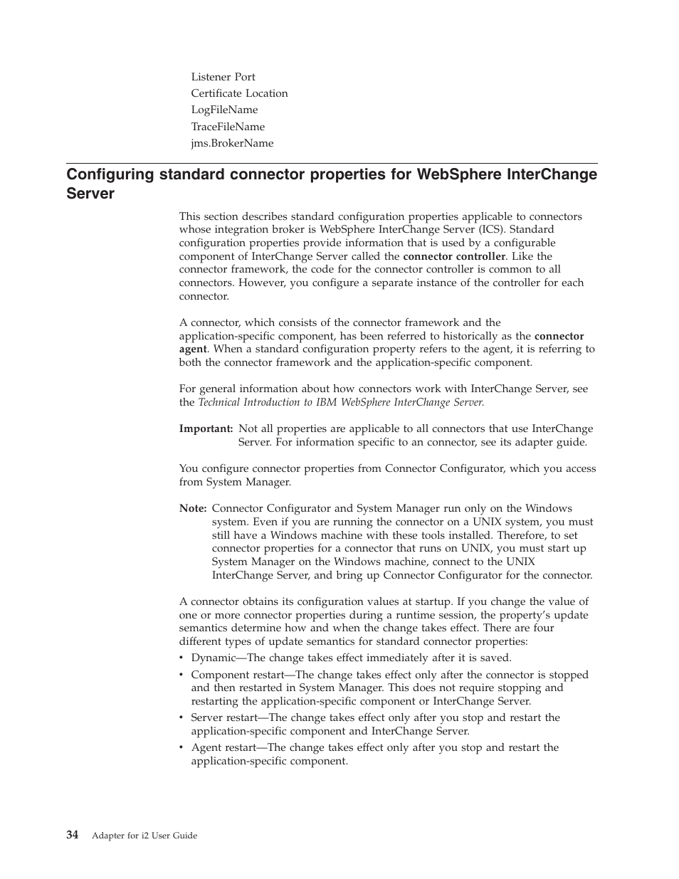 IBM WebSphere Business Integration Adapter User Manual | Page 44 / 92