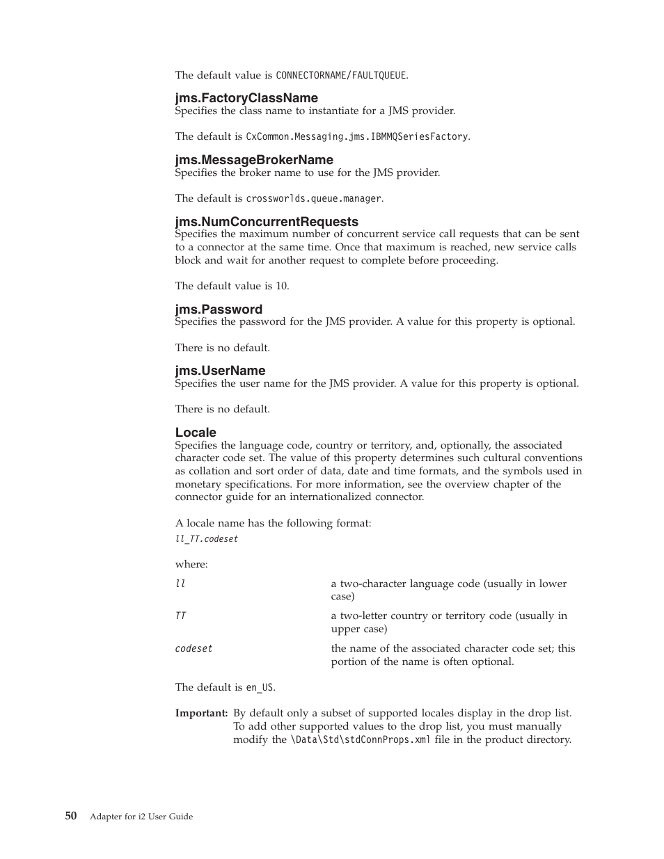 IBM WebSphere Business Integration Adapter User Manual | Page 60 / 92