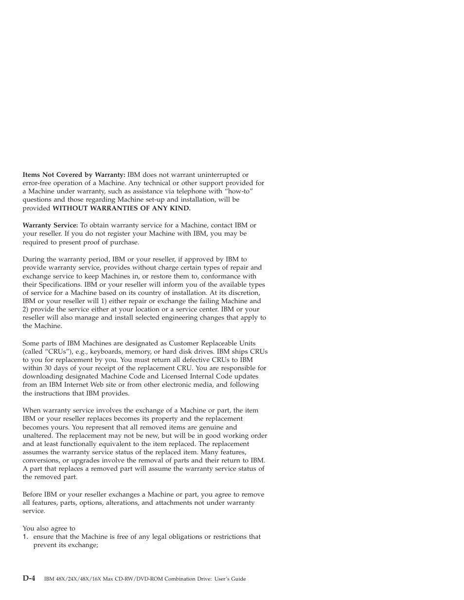 IBM 22P7035 User Manual | Page 36 / 54