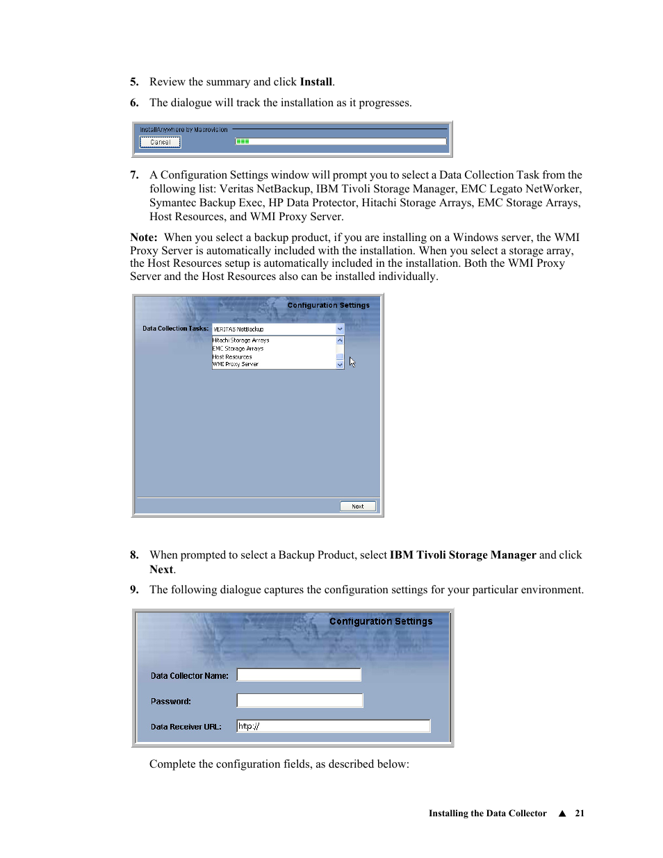 IBM APTARE 6.5 User Manual | Page 27 / 46