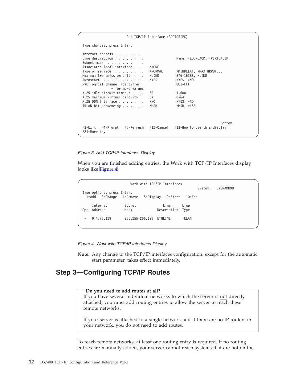 Step 3—configuring tcp/ip routes | IBM SC41-5420-04 User Manual | Page 26 / 116