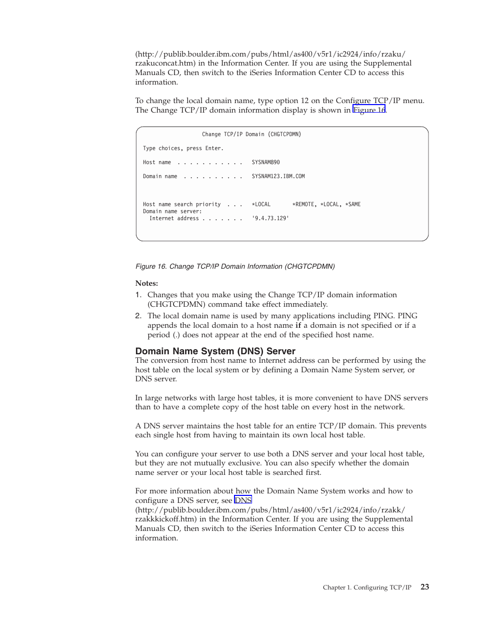 Domain name system (dns) server | IBM SC41-5420-04 User Manual | Page 37 / 116