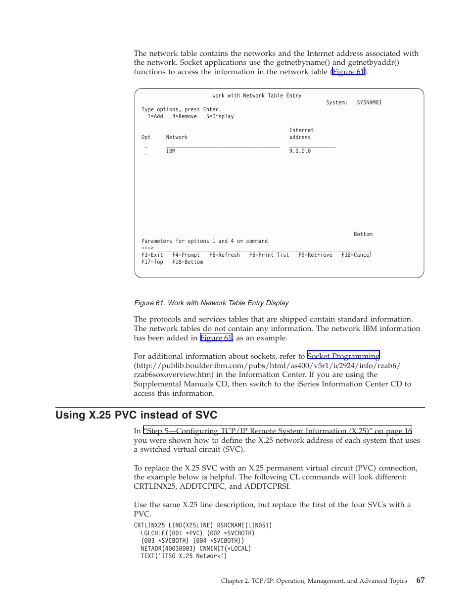Using x.25 pvc instead of svc | IBM SC41-5420-04 User Manual | Page 81 / 116