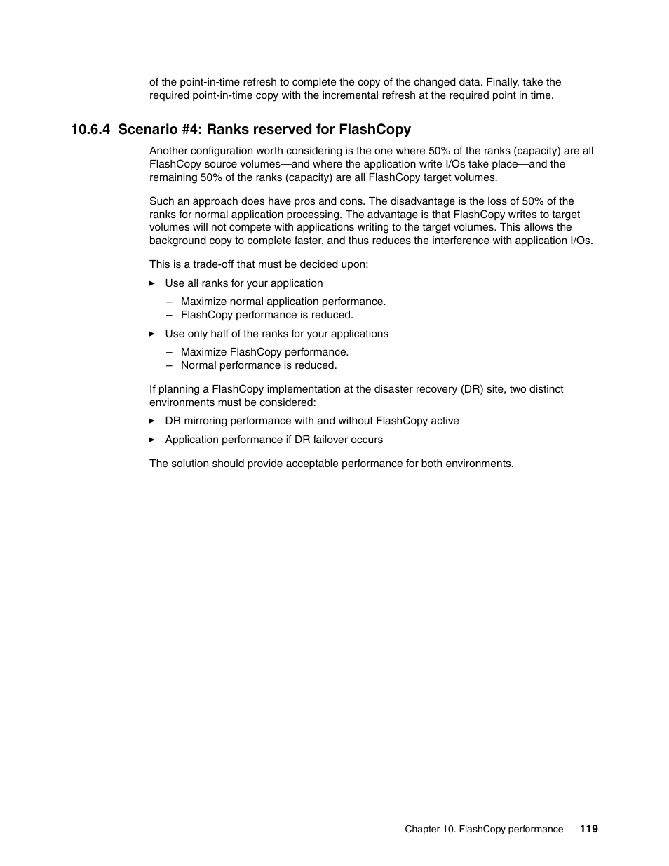 4 scenario #4: ranks reserved for flashcopy | IBM DS6000 User Manual | Page 143 / 578