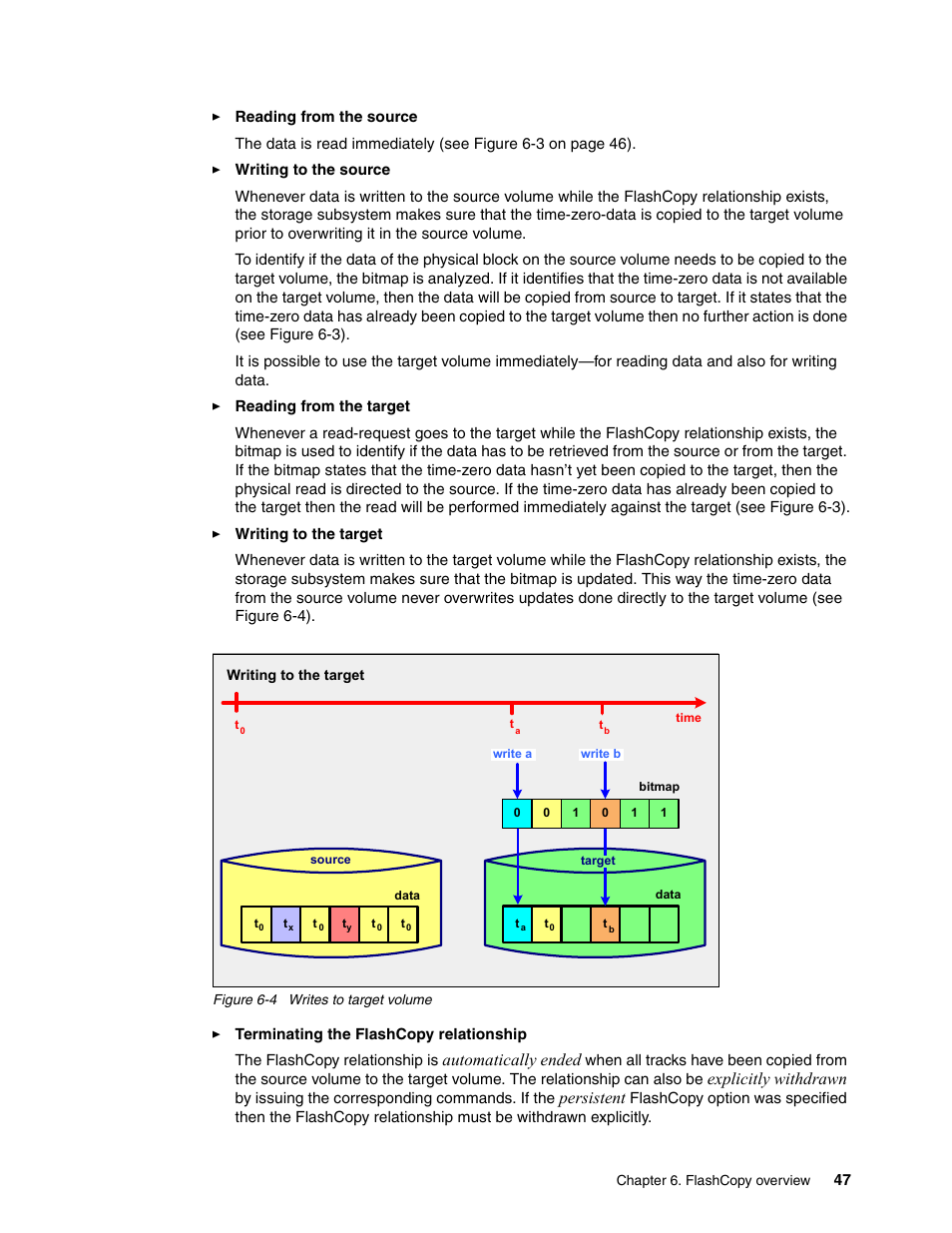 Automatically ended, Explicitly withdrawn, Persistent | IBM DS6000 User Manual | Page 71 / 578