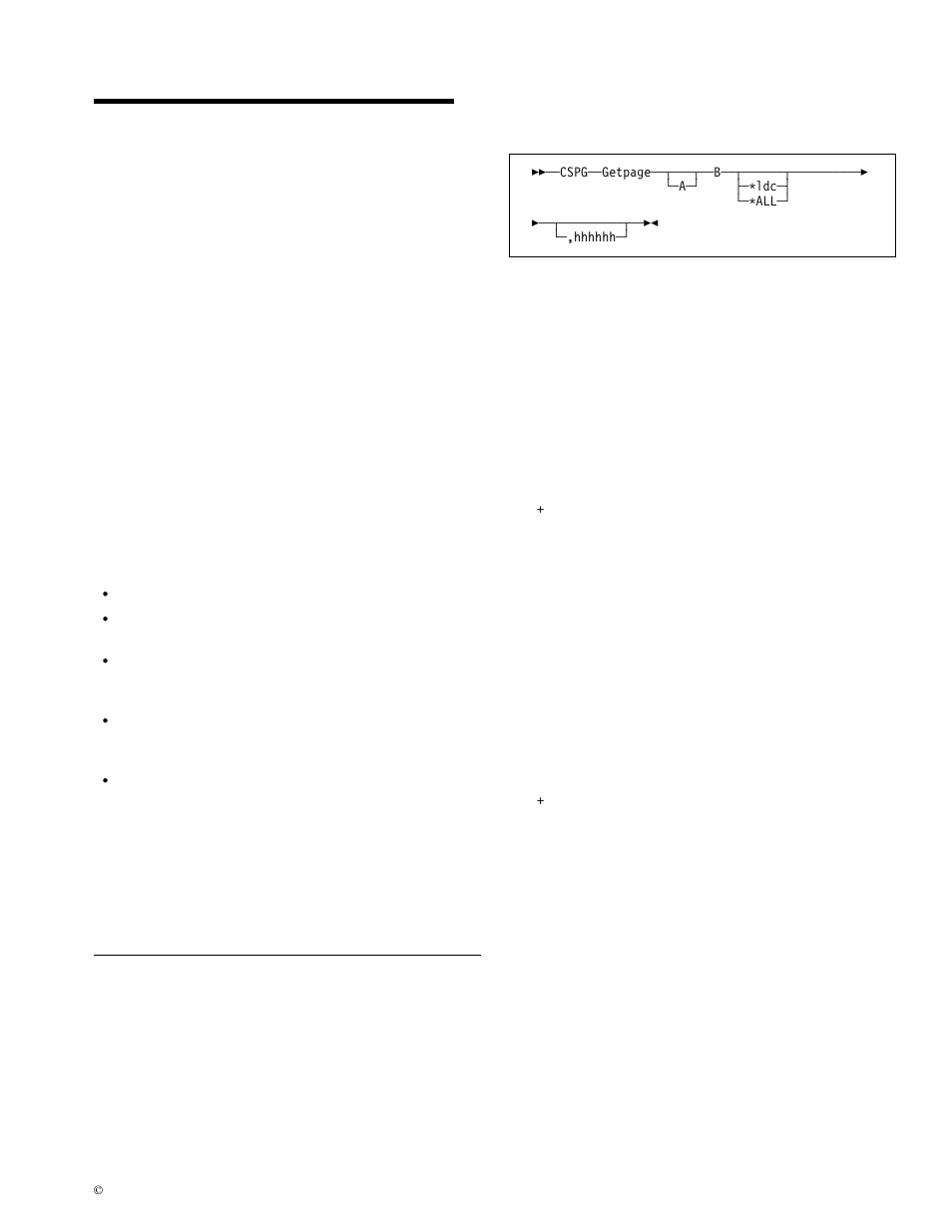 Chapter 22. cspg—page retrieval, Retrieve a page | IBM CICS Transaction Server for OS/390 SC33-1686-02 User Manual | Page 271 / 317